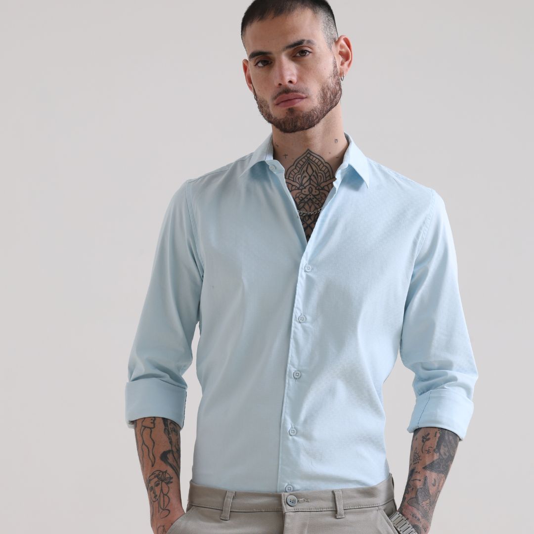 Elevating Style: The Timeless Elegance and Versatility of Solid Shirts for Men