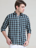 Smart Brushed Twill Checks Shirt | Mens Twill Check ShirtsRs. 1349.00