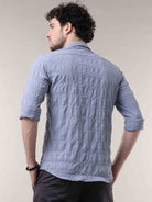 Buy Cool Beau Blue Solid Color Shirts Mens OnlineRs. 1349.00