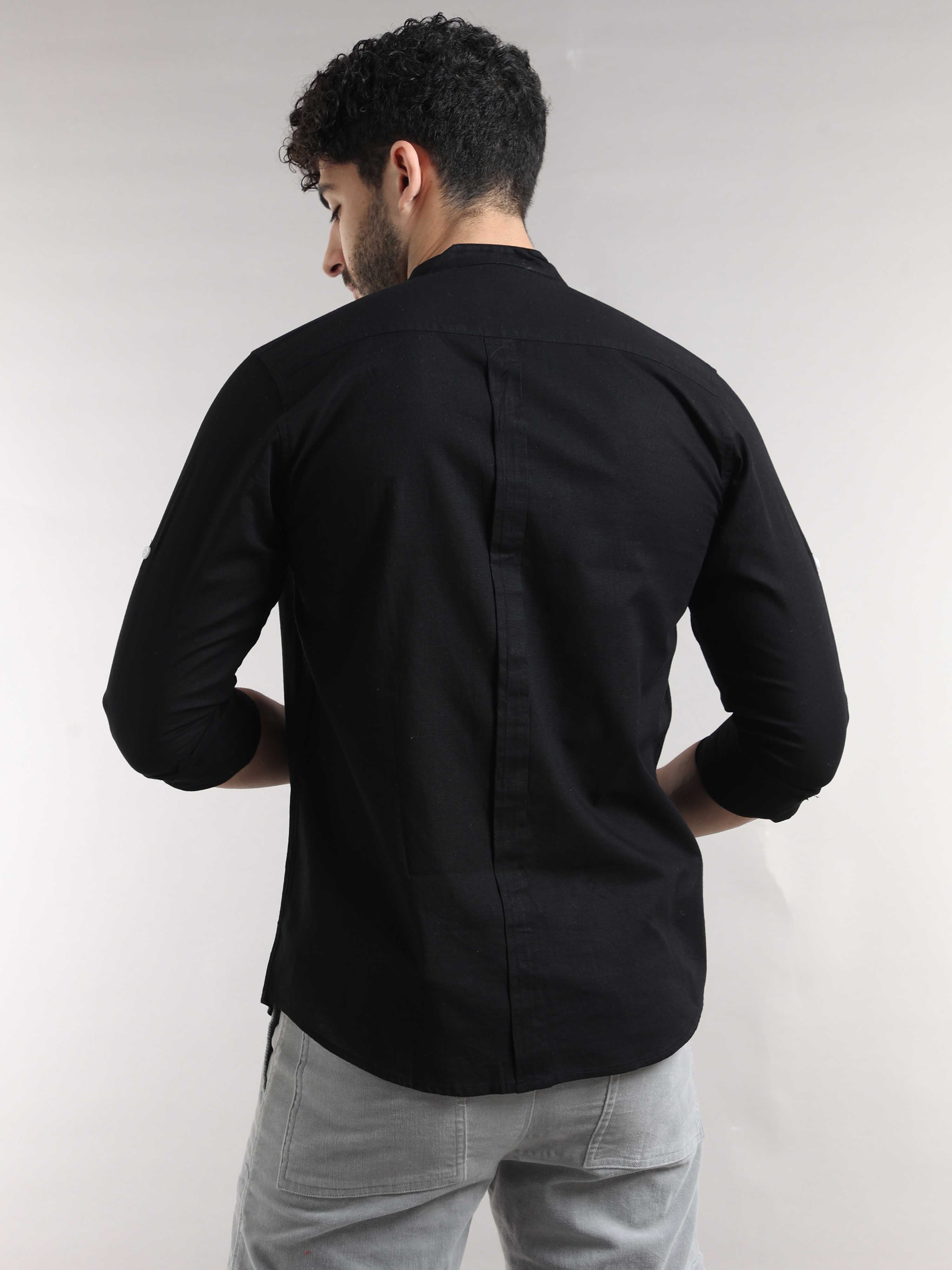 Mens Double Pocket Shirts | Chinese Collar Shirt For MenRs. 1399.00