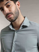 Buy Latest Pistacho Green Seer Sucker Shirt Online in IndiaRs. 1299.00