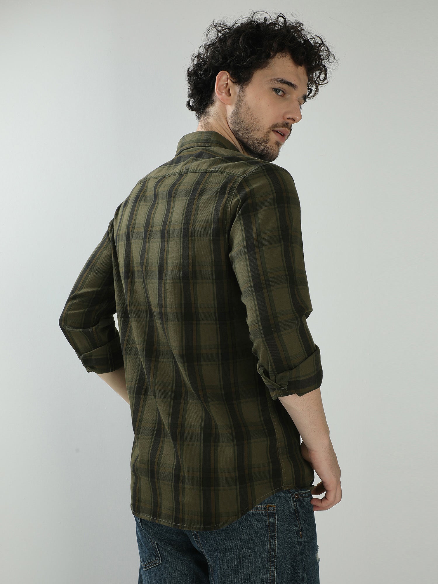 Shop Stylish Yellow Check Shirt Online at Great PriceRs. 1449.00
