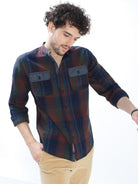 Mens Chinese Shirt - Buy Double Pocket Cargo Shirts OnlineRs. 1449.00