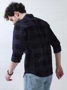 Buy violet check shirt for Men at Great priceRs. 1359.00