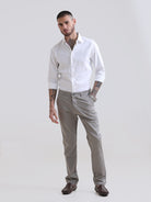 Frost White Textured Solid ShirtRs. 1399.00