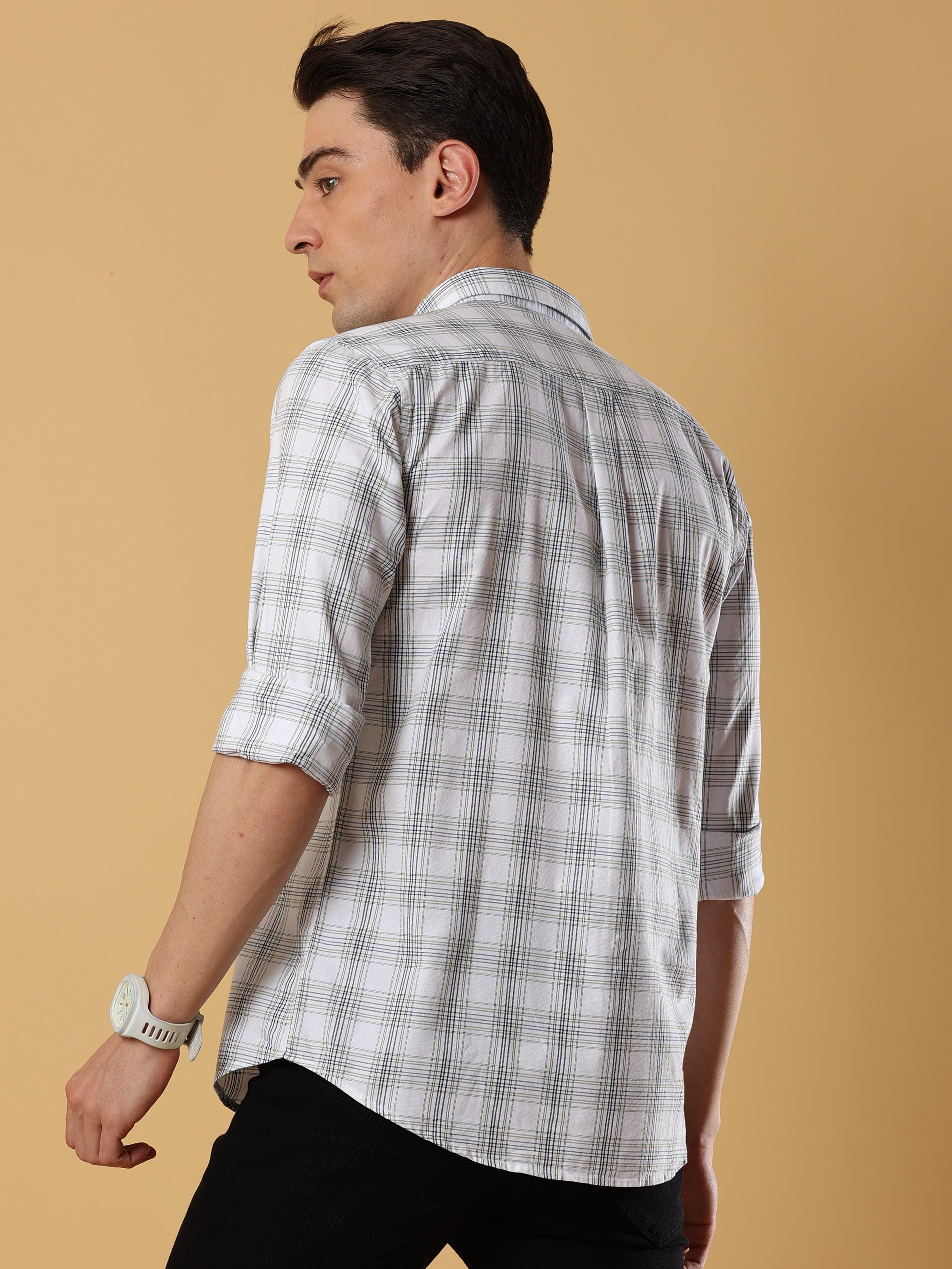 Premium Trendy Checks Shirt | Checked Shirt Mens OutfitRs. 1199.00
