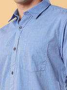 Buy Trendy Cotton Blue Shirt For Men Online In IndiaRs. 999.00