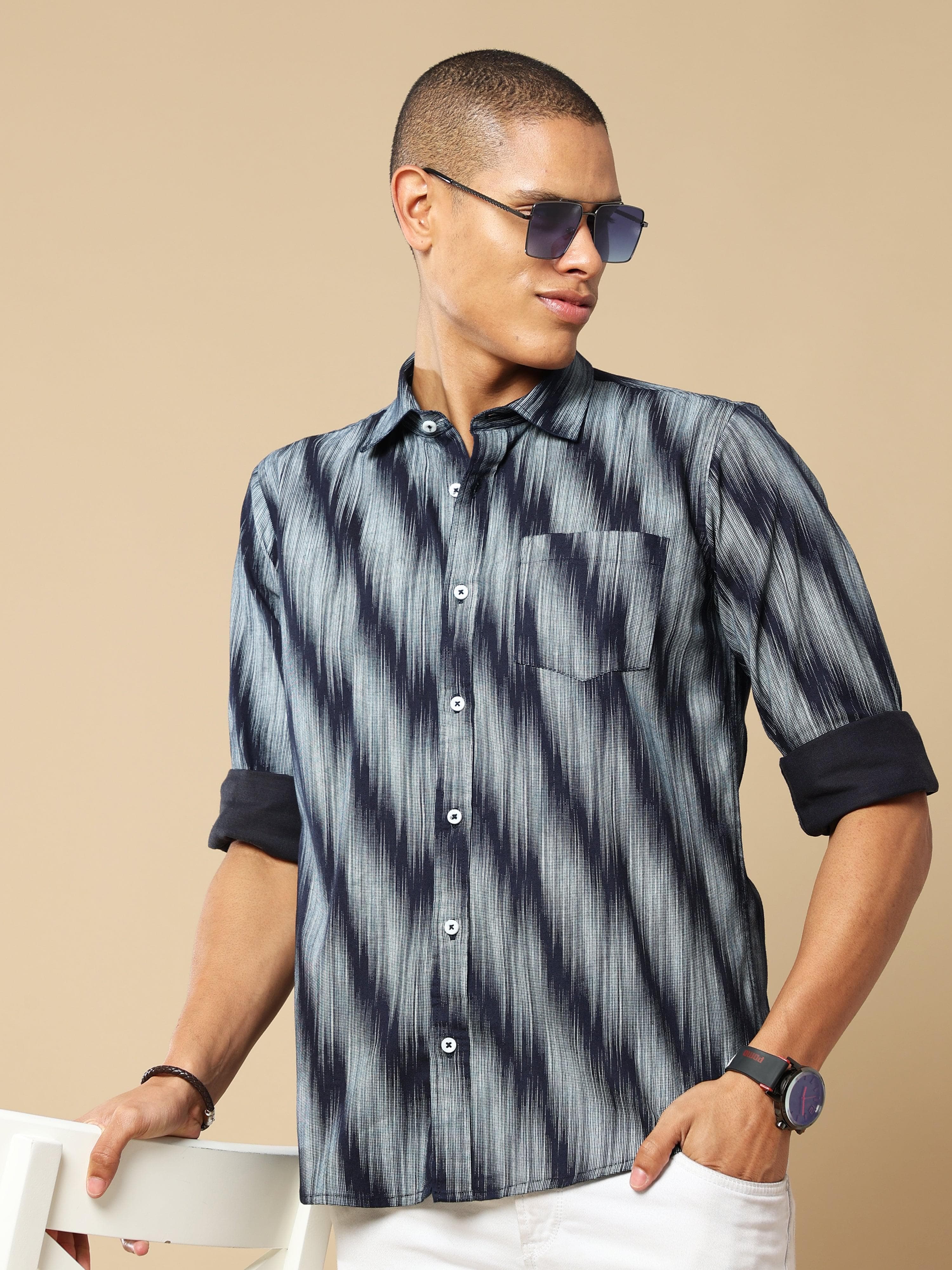 Buy Stylish Casual Electric Print for Men OnlineRs. 999.00