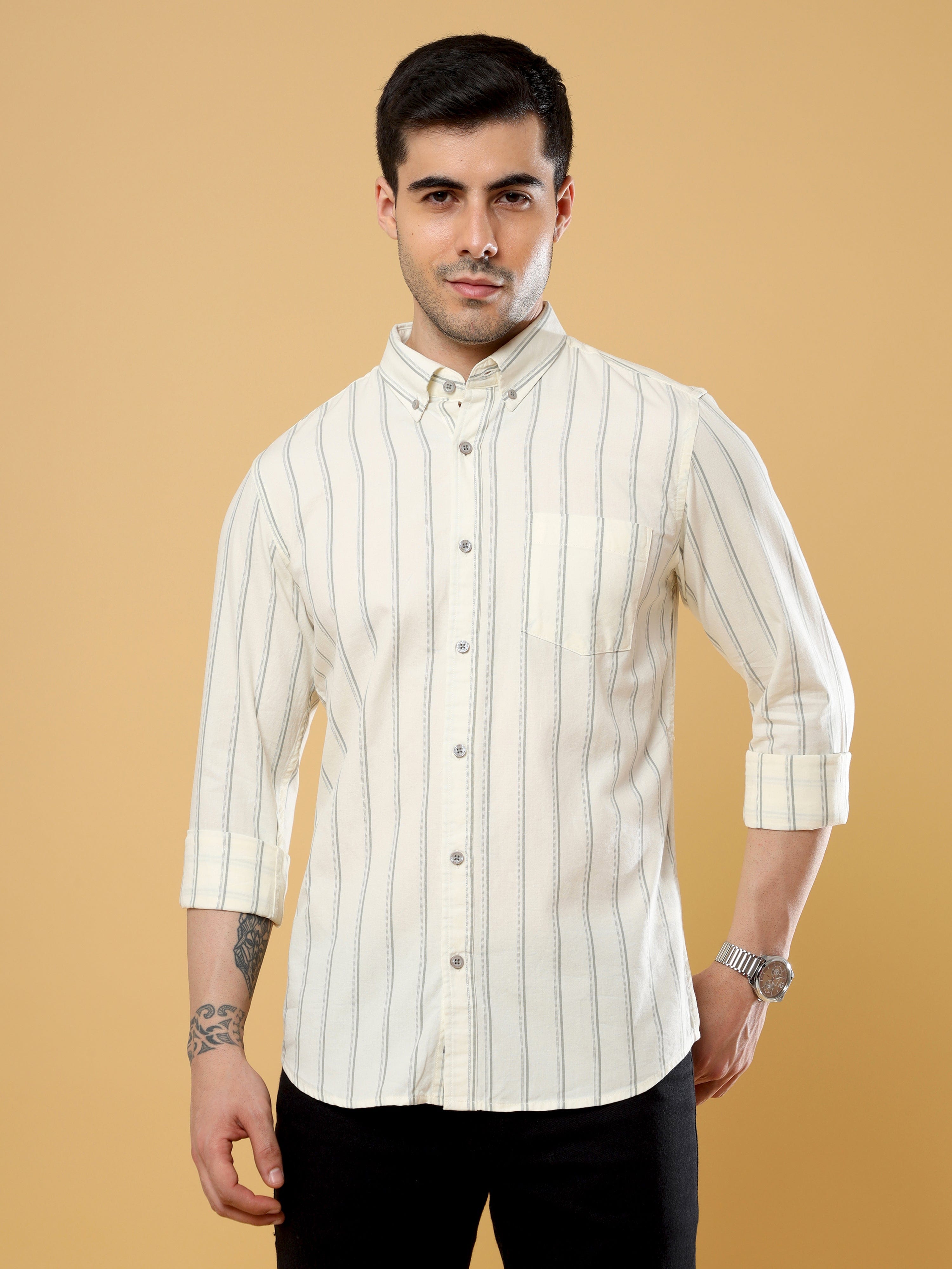 Buy Stylish Premium Straight Line Shirt Online In IndiaRs. 999.00