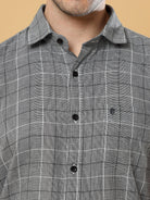 Buy Trendy Black And Grey Check Shirt Online In IndiaRs. 1299.00