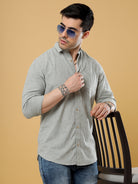 Shop Latest Oxford Brushed Striped Shirt For Men OnlineRs. 1014.00
